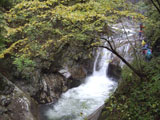 西沢渓谷 滝