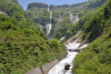 ハンノキ滝とソーメン滝